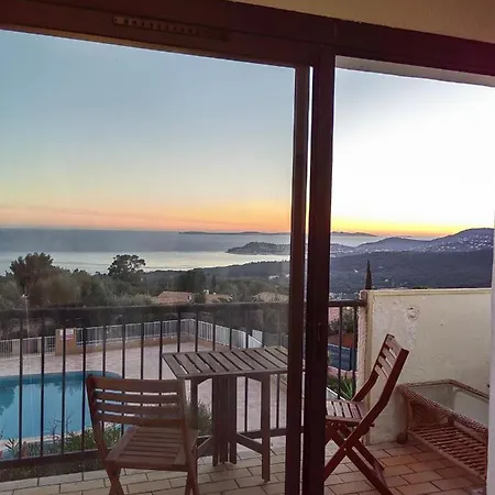 شقة Emeraudes Vue Avec Piscine Fond *